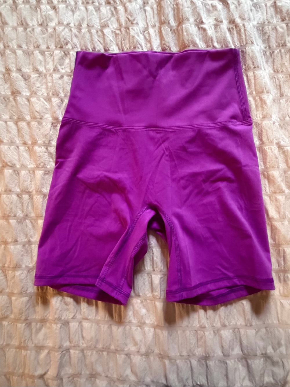 HALARA High-Rise Purple Bike Shorts